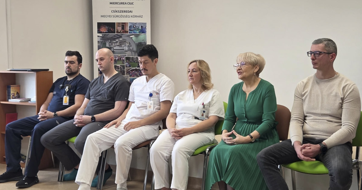 Elvégezték az első sebészi vérrög-eltávolítást